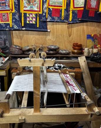 прялка в Бутане